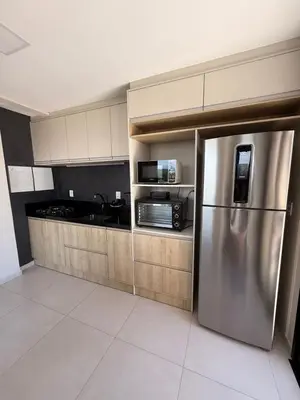 A cozinha ou kitchenette de Cobertura 3 suítes a 380m Mariscal