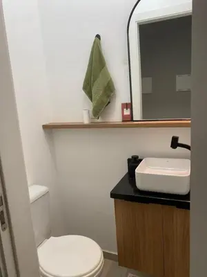 Uma casa de banho em Apto Morretes