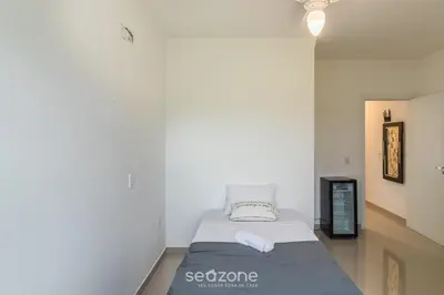 A planta de Sobrado com 2 suítes em Perequê BFJ0506