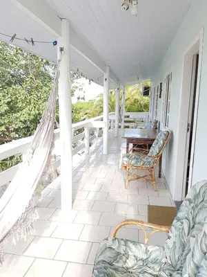 Uma varanda ou terraço em Conforto e Tranquilidade