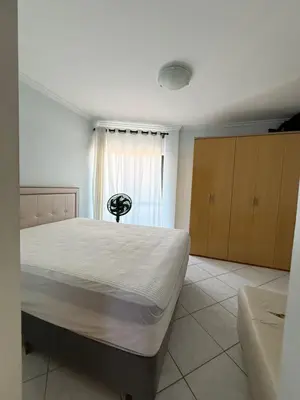 Uma cama ou camas num quarto em Cobertura Mariscal a 100m Mar