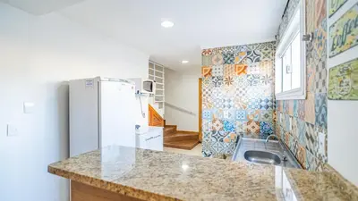 A cozinha ou kitchenette de Sobrado B 3 quartos Canto Grande