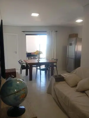 Uma área de estar em Sea View 2 Suites Barbecue 100m from the Beach