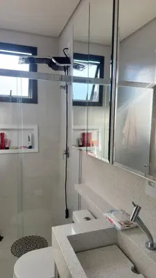 Uma casa de banho em Cobertura Sonho de Palmas
