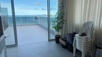 Uma varanda ou terraço em Cobertura Sonho de Palmas