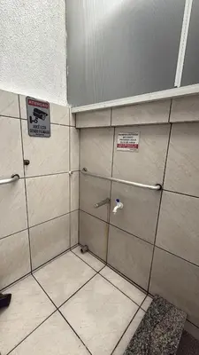 Uma casa de banho em Cobertura frente mar em Itapema