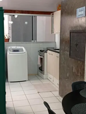 A cozinha ou kitchenette de Sol na Meia Praia
