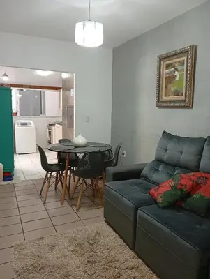 A cozinha ou kitchenette de Sol na Meia Praia