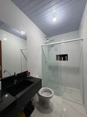 Uma casa de banho em Casa de Verão da Carmen