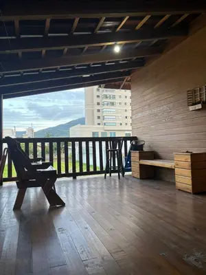Uma varanda ou terraço em Casa de Verão da Carmen