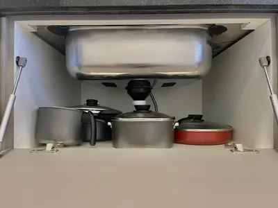 A cozinha ou kitchenette de Studio exclusivo próximo ao Indaiá Eventos