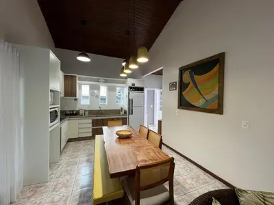 A cozinha ou kitchenette de Casa de Praia