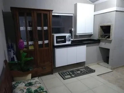 A cozinha ou kitchenette de Cobertura com dois dormitórios 30m de Mariscal