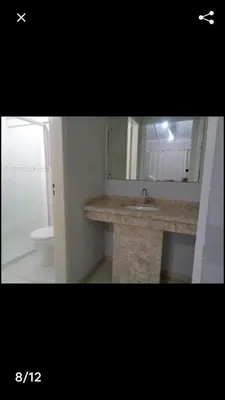 Uma casa de banho em Cobertura com dois dormitórios 30m de Mariscal