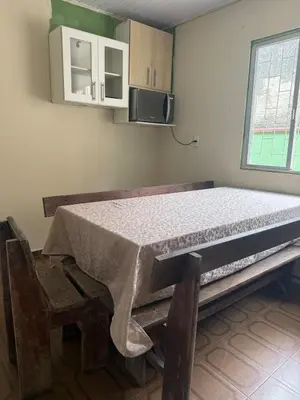 A cozinha ou kitchenette de Casa de temporada