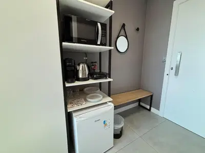 A planta de Vista Mar, Suíte Moderna para até 3 Pessoas