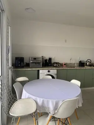 A cozinha ou kitchenette de Itapema Apartment - Casa Branca