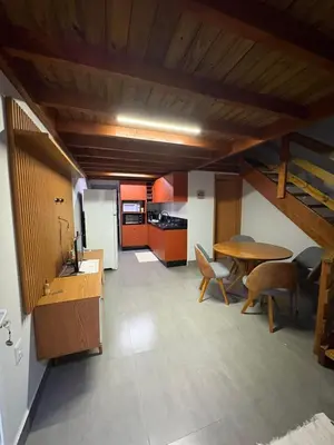 A cozinha ou kitchenette de Casa Geminada