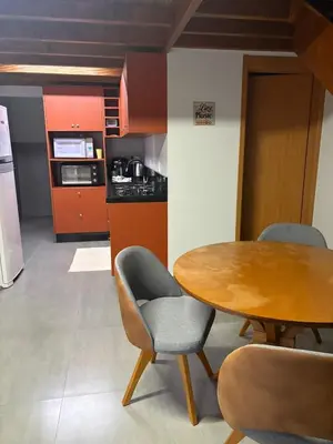 A cozinha ou kitchenette de Casa Geminada