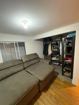 Uma área de estar em Casa Geminada