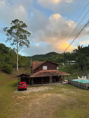 Paisagem natural perto da casa de férias