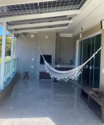 Um pátio ou outra área exterior em Cobertura 3 suítes Praia de Bombas com vista