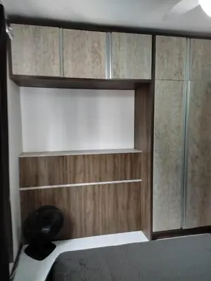 A planta de Ótimo apartamento próximo à praia, centro da Meia Praia