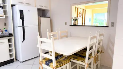 A cozinha ou kitchenette de ASA | Casa Pé na Areia Zimbros | Bombinhas | 4QT