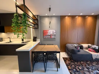 Uma área de estar em For Seasons