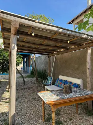 Um pátio ou outra área exterior em Casas do Canto - Casa Mar