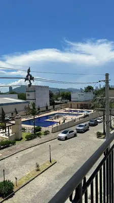 A planta de 02 Dorm. Com Churrasqueira