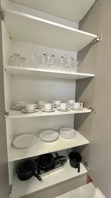 A cozinha ou kitchenette de 3 Suítes, Churrasqueira e Piscina no Rooftop