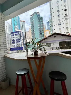 Uma varanda ou terraço em Brisa do mar