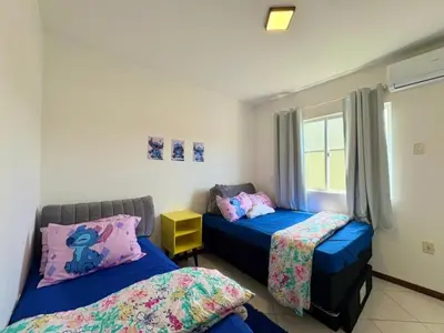 Uma cama ou camas num quarto em Lá doce mar