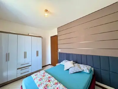 Uma cama ou camas num quarto em Lá doce mar