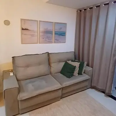 Excelente apartamento com 3 quartos disponíveis Palmas SC próximo a praia - 2 quartos e sala com ar condicionado