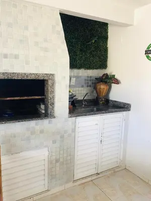A cozinha ou kitchenette de Casa férias em bombinhas