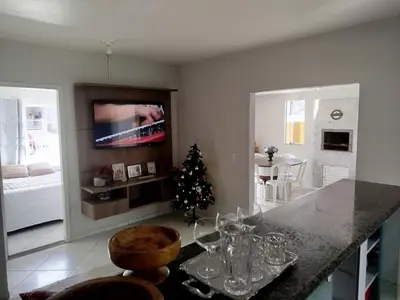 A cozinha ou kitchenette de Casa férias em bombinhas