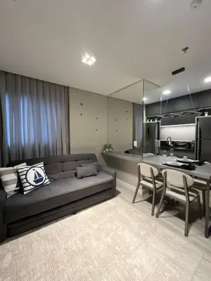 A cozinha ou kitchenette de Apartamento Infinity Tower flat