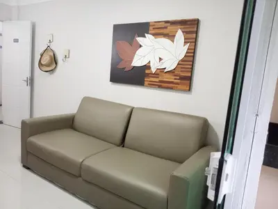 Uma área de estar em Summer praia e natureza