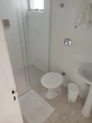 Uma casa de banho em Apartment in paradise
