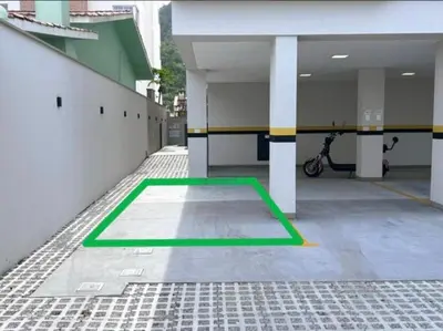 A planta de Apartamento na Praia de Palmas com 3 quartos