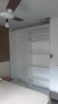 Uma cama ou camas num quarto em Bercam Residencial Gavião Beach House