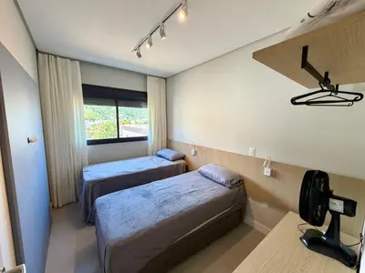 Uma cama ou camas num quarto em Cantinho do descanso