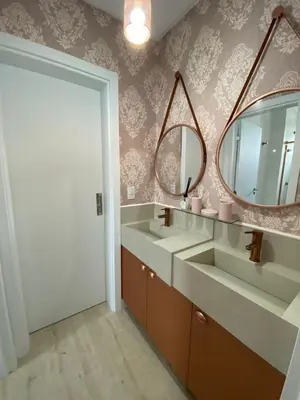 Uma casa de banho em Top apartment near the new Pier Oporto