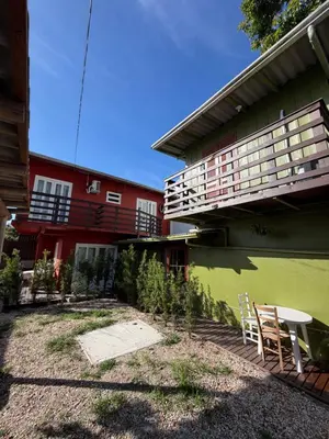 O edifício onde a casa de férias está situado