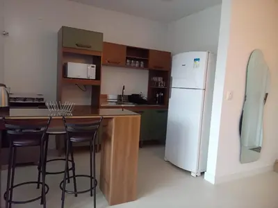 A cozinha ou kitchenette de Apartamento Itapema