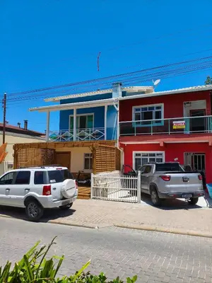 O edifício onde a casa de férias está situado