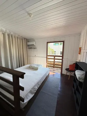Uma cama ou camas num quarto em Casas do Canto- Casa Mata
