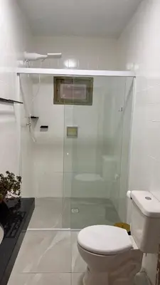 Uma casa de banho em Casas do Canto- Casa Mata